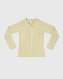 Aqua Blu Kids - Stepping Stones Long Sleeve Rash Vest - Kids