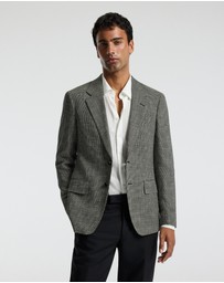 Calibre - Gridmesh Blazer Basalt