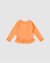 Goldie + Ace - Daisy Chain Frill Rashguard - Babies-Kids