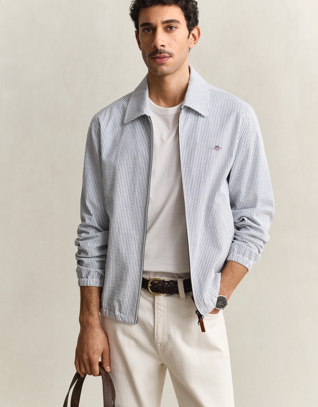 Gant - Seersucker Windcheater Jacket