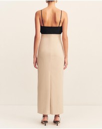 Shona Joy - Campbell Bubble Bodice Midi Dress