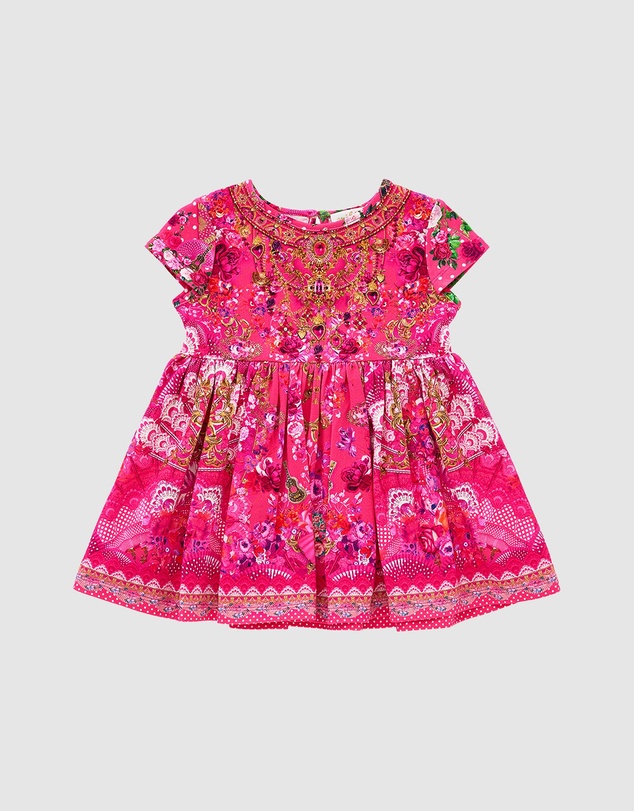 Camilla - Gathered Tee Dress - Babies