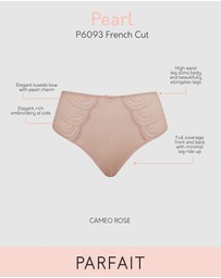 Parfait - Pearl French Cut High Waist Brief