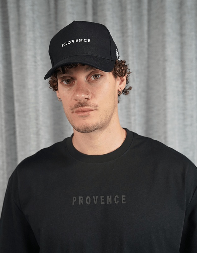 Provence - Classic Provence Cap Black/White