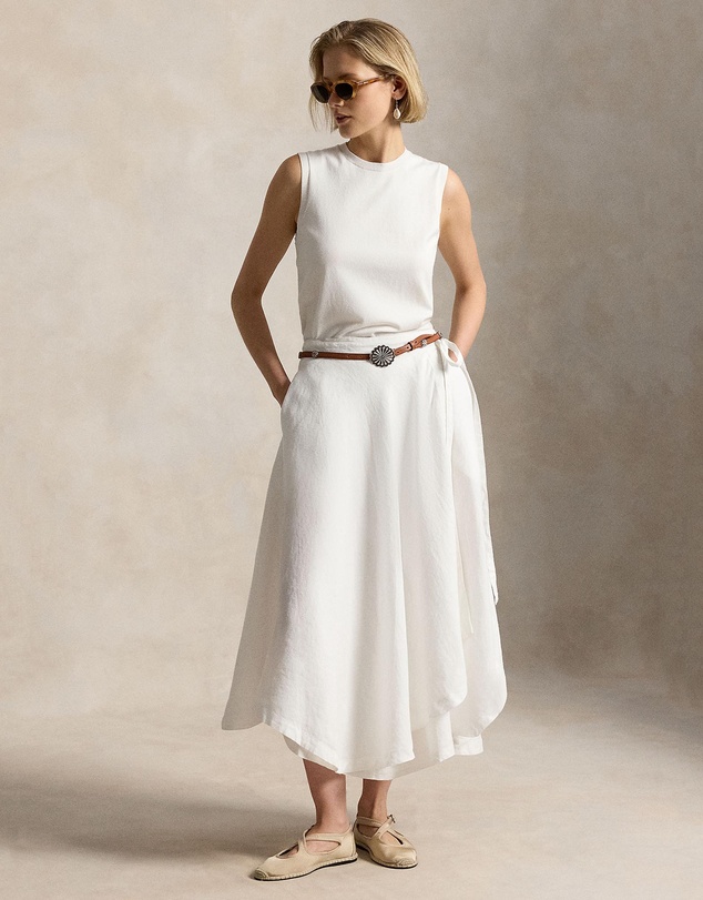 Polo Ralph Lauren - Linen Wrap Skirt
