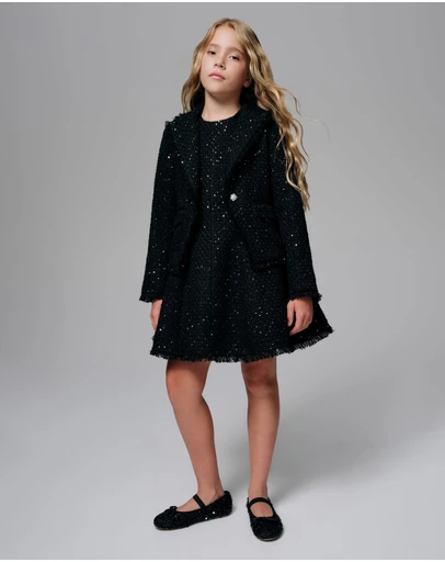 Bardot Junior - Ava Boucle Blazer - Kids-Teens