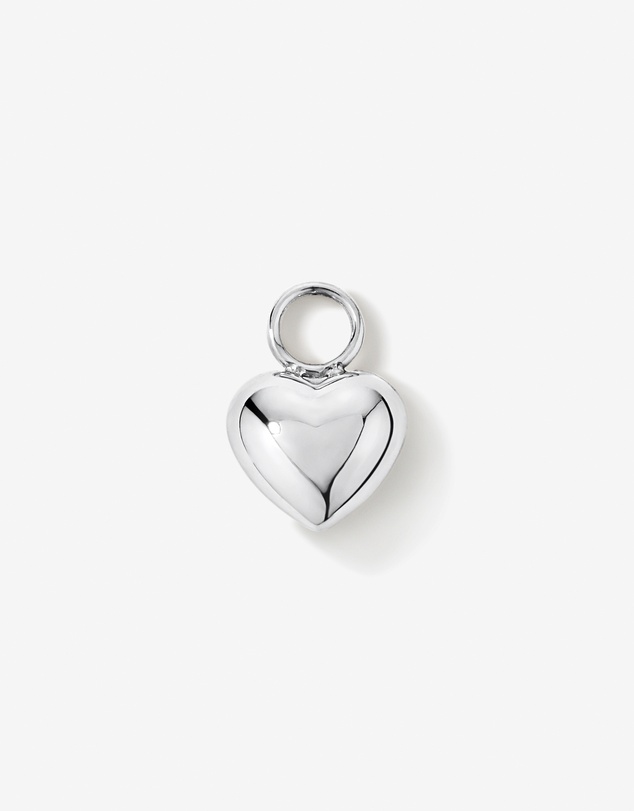 Michael Hill - Puff Heart Single Earring Charm in Sterling Silver