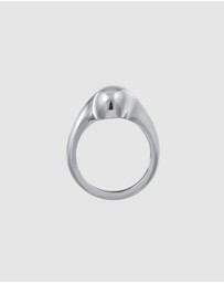 Elli Jewelry - Ring Drop Shape 925 Sterling Silver