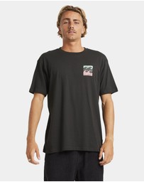 Billabong - Mens Crayon Wave Premium T-Shirt