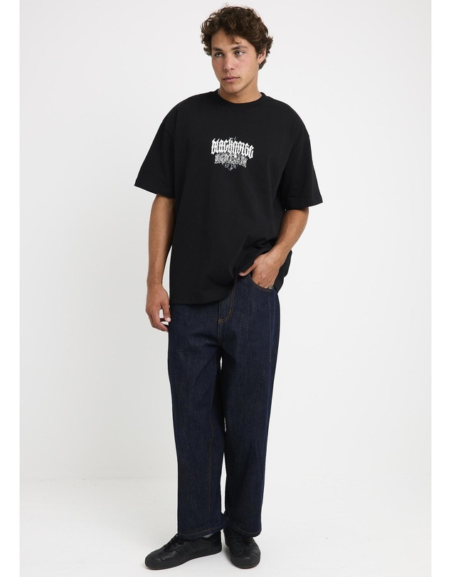 Black Noise White Rain - Shield T-Shirt
