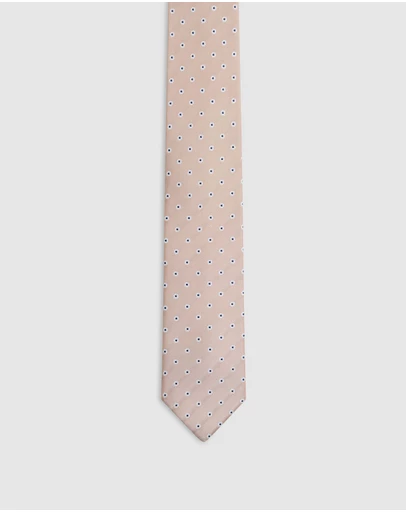 Oxford - Milton Spot 7Cm Floral Tie