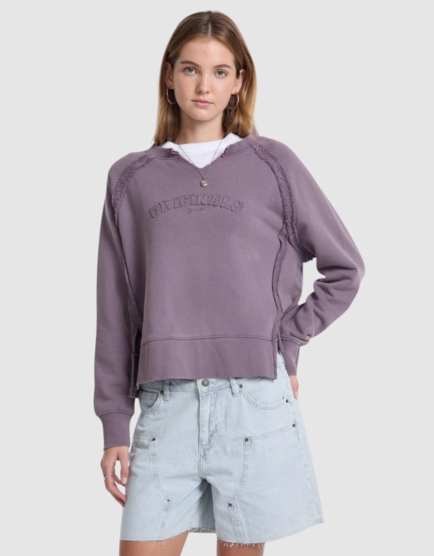 GUESS Originals - GUESS Originals Vintage Notch Sweatshirt