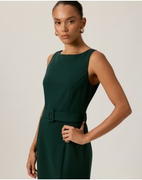 Tussah - Jasmyn Crepe Bodycon Midi Dress