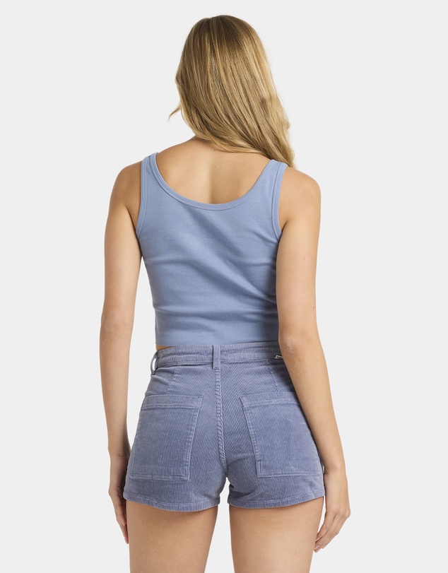 Billabong - Womens Free Fall Cord Denim Shorts