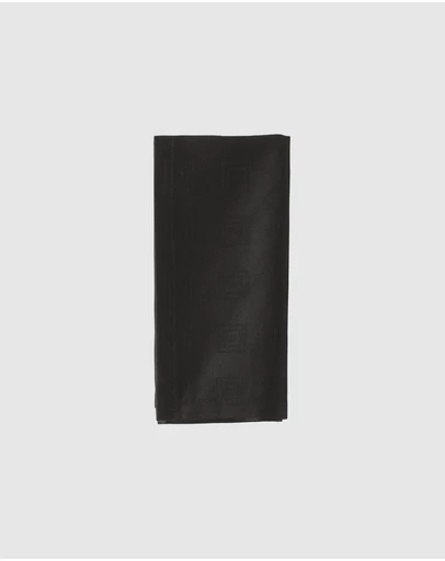 Greg Natale - Hellenica Napkin Black