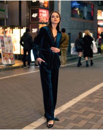 Belle & Bloom - Reverie Velvet Pant