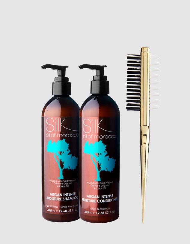 Silk Oil of Morocco - Moisture & Style - Value Pack