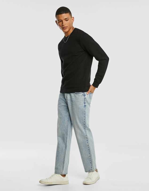 yd. - Tech Textured Sweatshirt