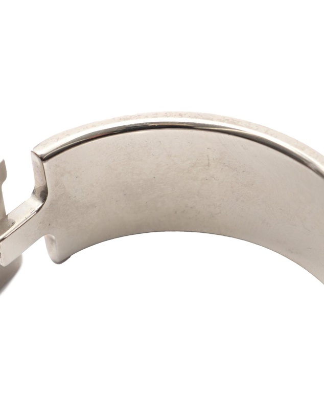 Pre-Loved by Azura Reborn - Pre-Loved Wide Enamel Clic Clac H Bracelet PM