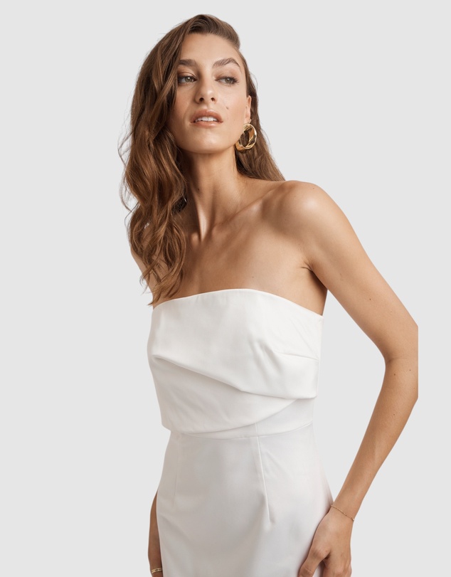 Romance by Honey and Beau - Moore Bandeau Midi Dress