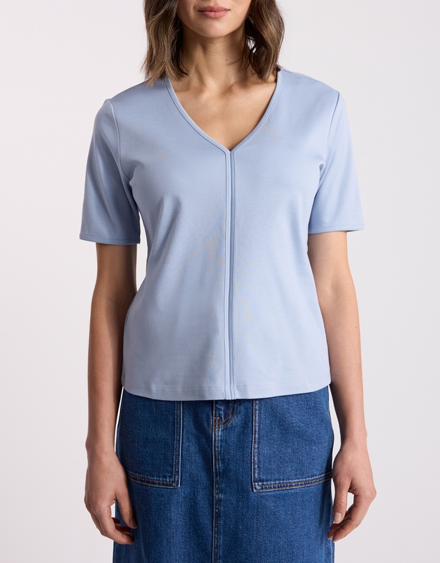 David Lawrence - Jolyn Mercerised Cotton Tee