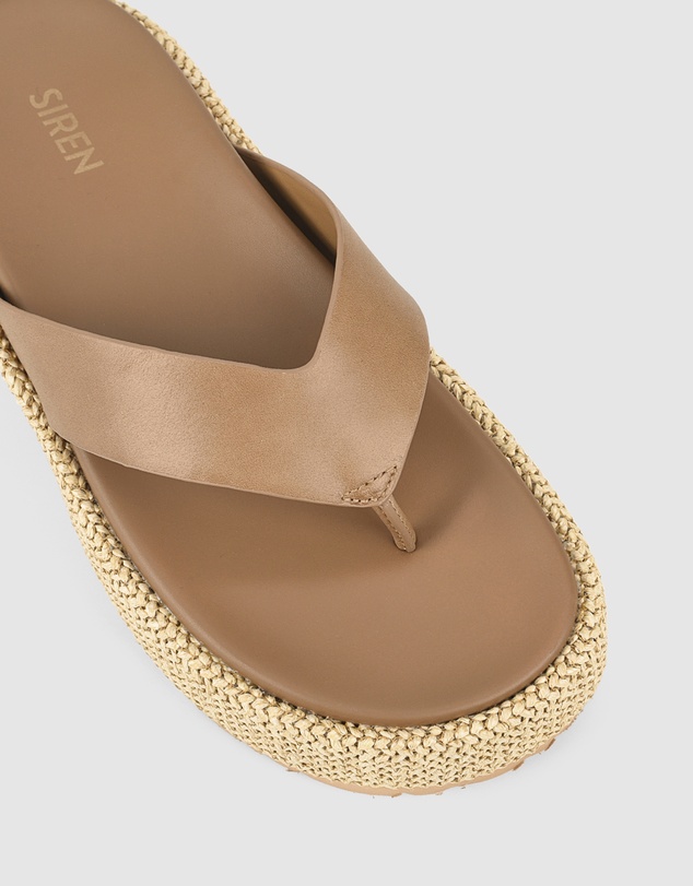Siren - Apple Flatform Sandals