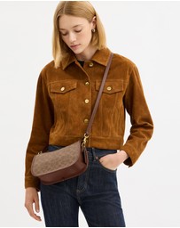 Coach - Coated Canvas Signature Waverly Bag