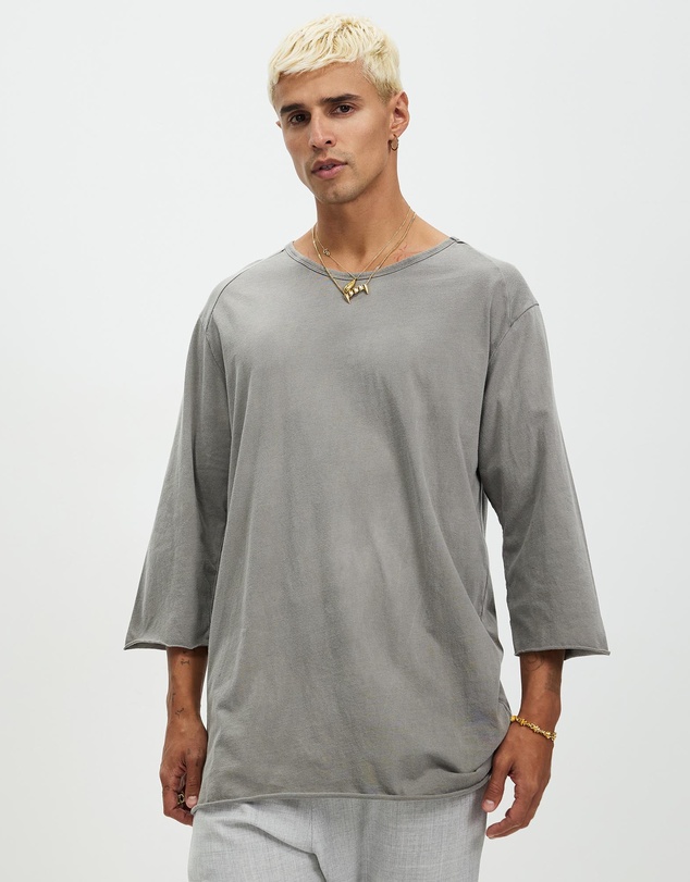 Surrounded By Ghosts - The Alloclasite Relaxed 3/4 Sleeve T-Shirt