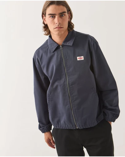 Brixton - Trademark Lightweight Garage Zip Jacket