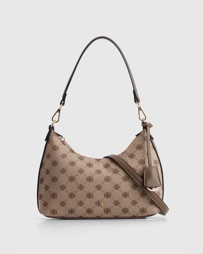 Laura Jones - Jacquard Shoulder Bag