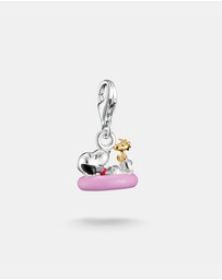 THOMAS SABO - THOMAS SABO Original Charm Snoopy and Woodstock with Swim Ring