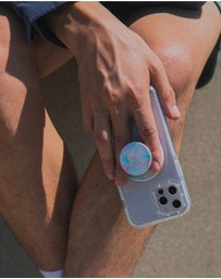 PopSockets - POPCASE MagSafe iPhone 13 Pro Protective Phone Case & Phone Grip Holder