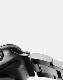 Friendie - Stainless Steel Link Bracelet Band - The Sydney - Apple Watch Compatible