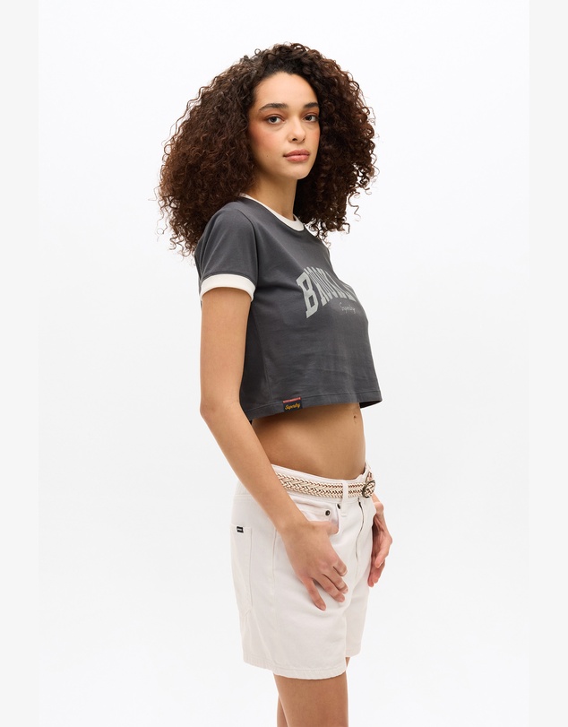 Superdry - Athletic Essentials Ringer Slim Fit Tee