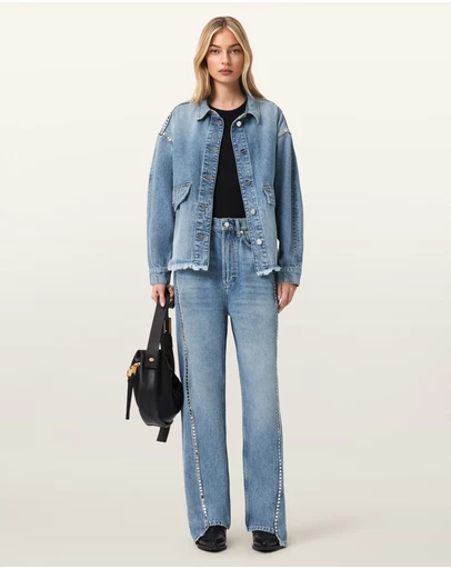 AllSaints - Frankie Stud Jeans