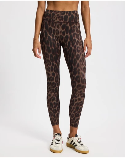 adidas Performance - Optime Power Leopard 7/8 Leggings