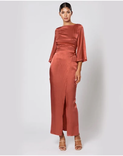 Winona - Cinta Dress Copper