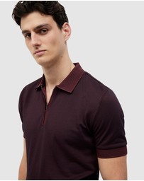 Politix - Murray Zip-up Polo
