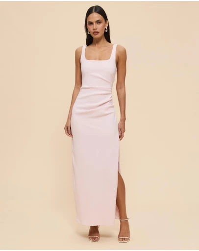 CHANCERY - Eloise Cross Front Square Neck Dress