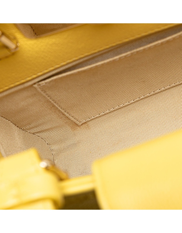 Pre-Loved by Azura Reborn - Pre-Loved Mini Calfskin Label Click Shopping Tote