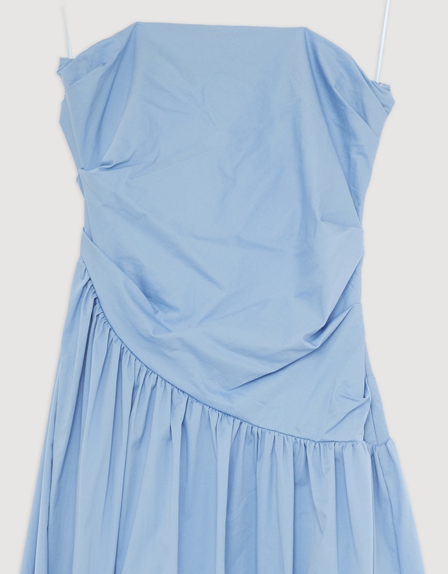Revibe - Repaired AERE Kiera Strapless Midi Dress - AU 12