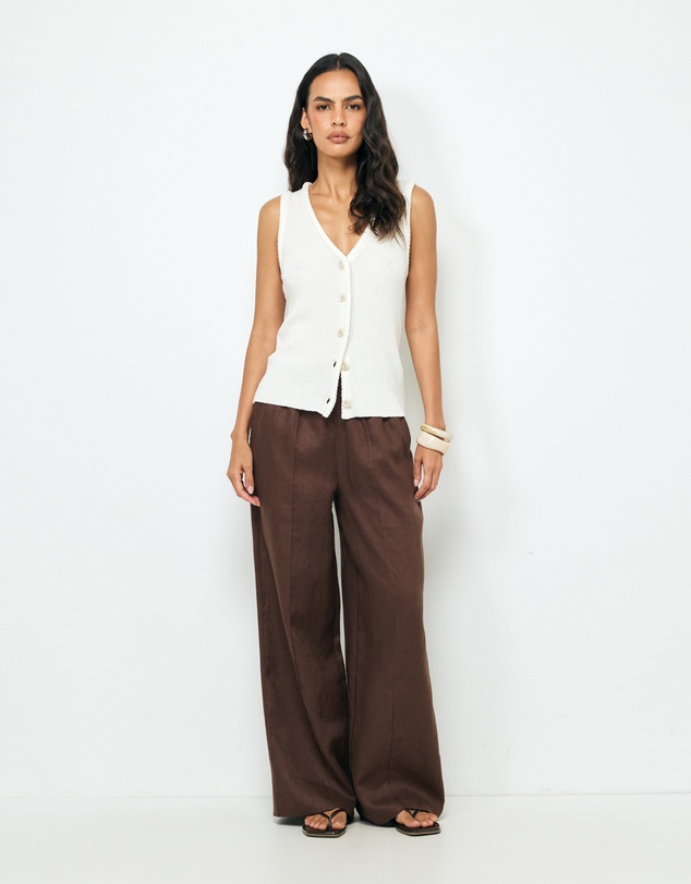 AERE - Stella Linen Pants