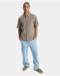 Quiksilver - Mens Stonetown Short Sleeve Shirt