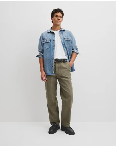 Country Road - Workwear Garment Dyed Carpenter Pant