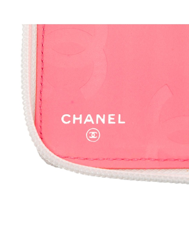 Pre-Loved by Azura Reborn - Pre-Loved CC Quilted Lambskin Cambon Ligne Zippy Organizer Wallet