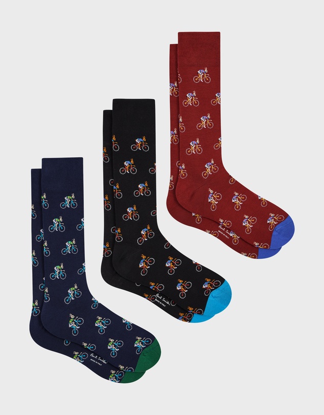 Paul Smith - 3-Pack Rabb Socks