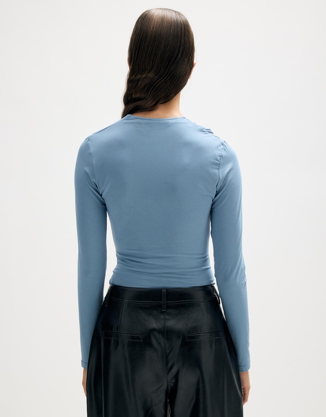 Minima Esenciales - Tore Gathered Jersey Bodysuit