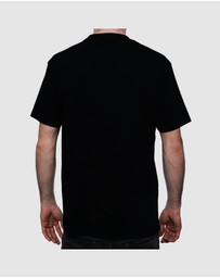 Killer Speed Co. - Killer Speed Co. Men Logo Teeblack Tees Relaxed Fit Crew Neck Black