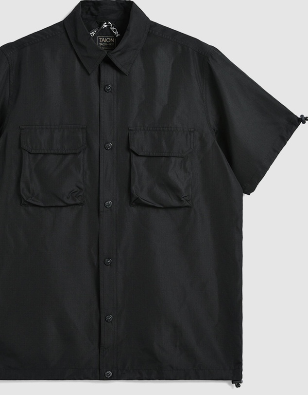 TAION - Non-Down Military Adjustable Half Sleeve Shirt