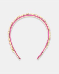 Morgan & Taylor - Lucie Headband in Pink